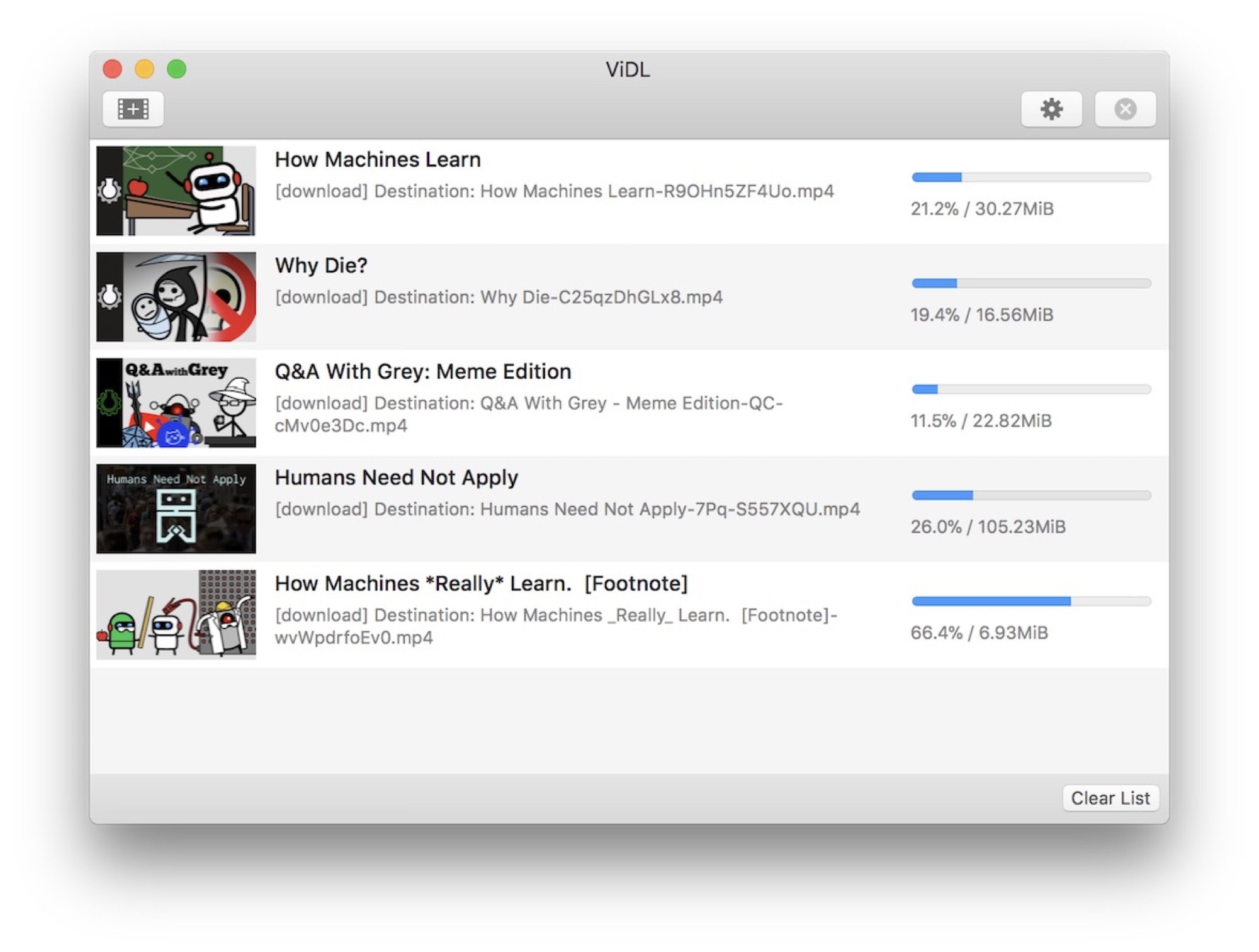 ViDL YouTube video downloader for Mac is just fantastic. 