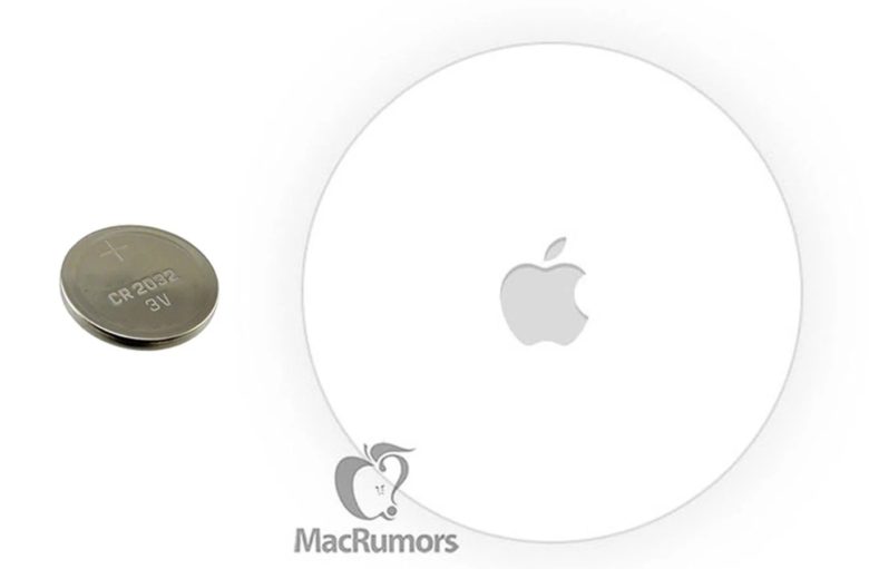 This is reportedly the tiny battery AirTags will use.