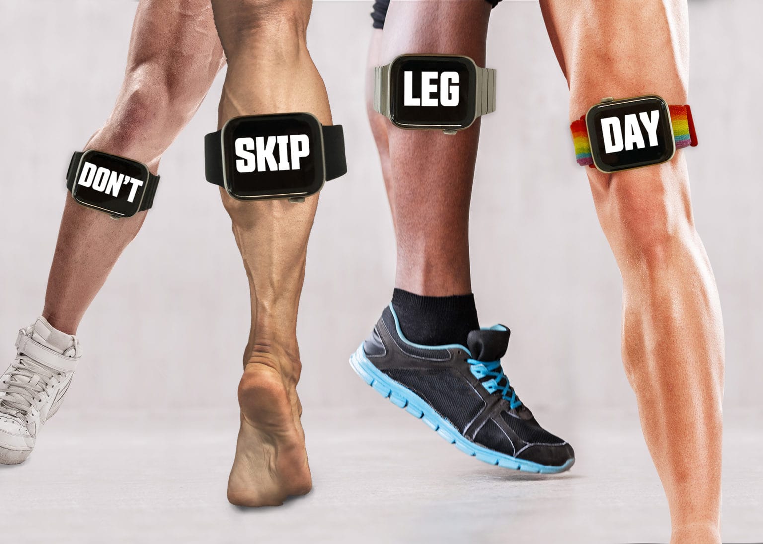 If you want to get in shape, definitely don't skip leg day