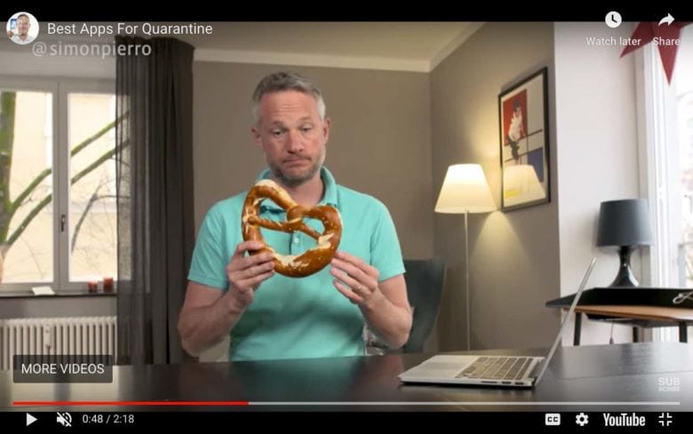 Simon Pierro iPad magician