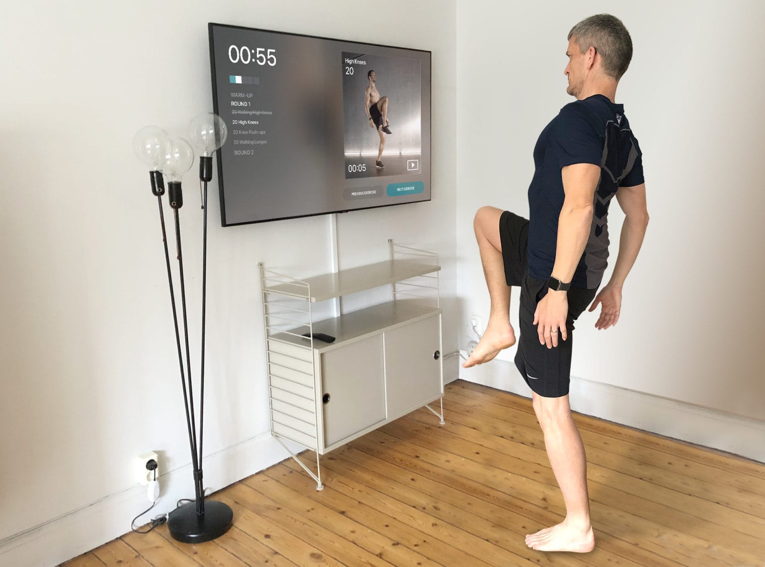 Can't get to the gym? Let your Apple TV bring the gym to you.