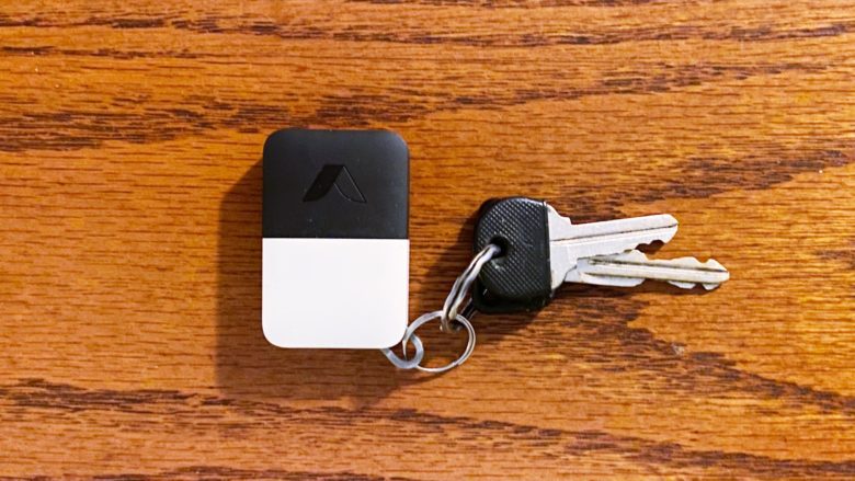 Abode Iota key fob is easy to use.