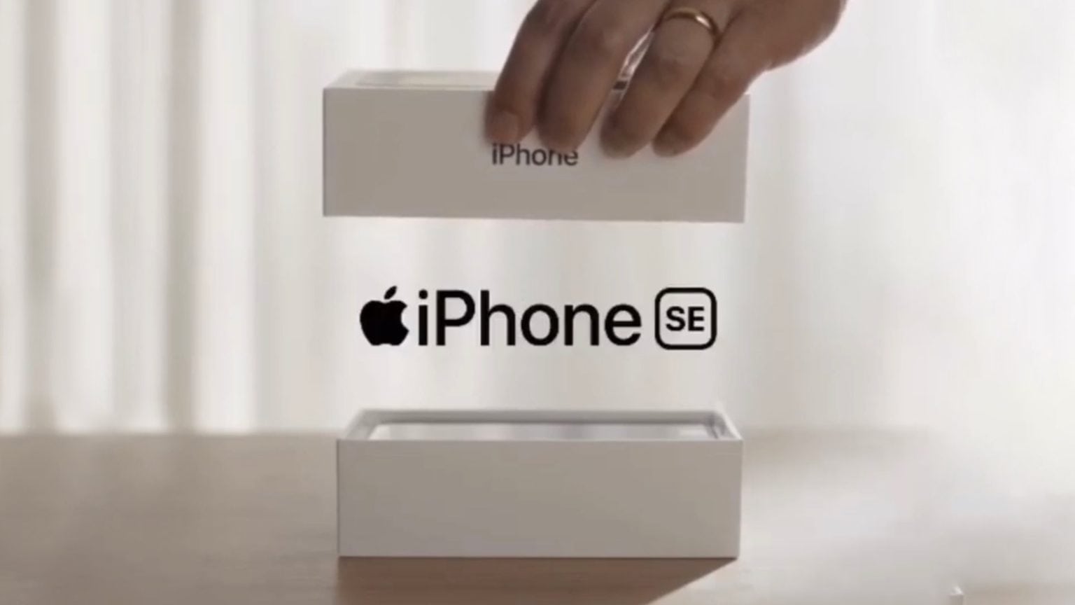 This short iPhone SE ad is supposedly intended for use online.