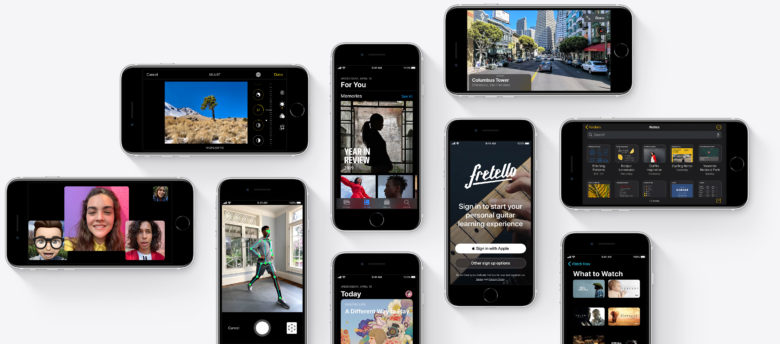 2020 iPhone SE supports all Apple services.