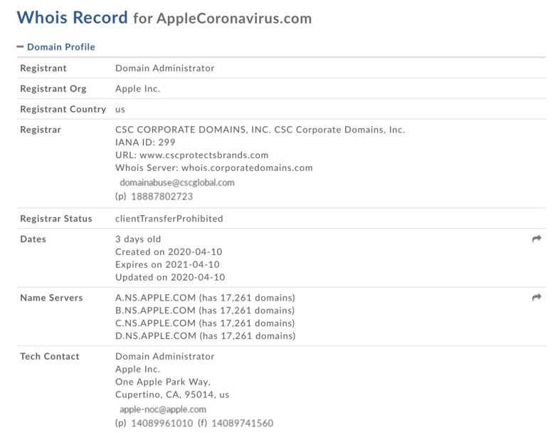Screen Shot 2020-04-13 at 8.29.37 AM applewhois