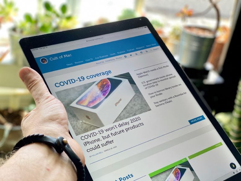 Cult of Mac redesigned front page