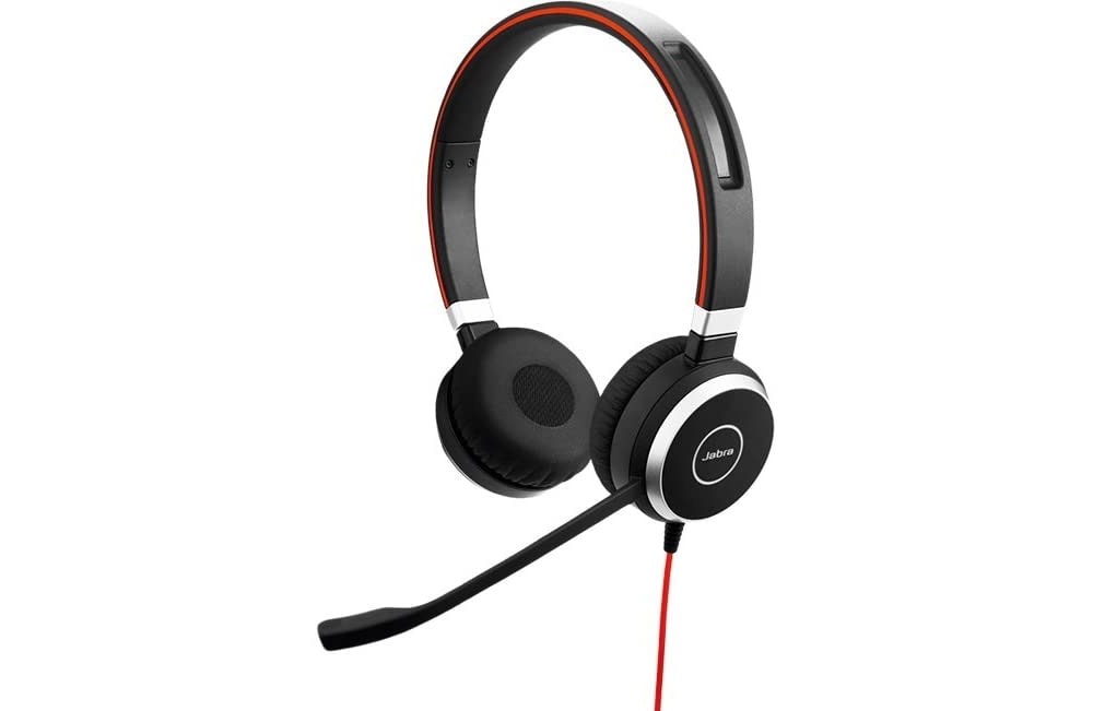 A headset like this one from Jabra offers the best balance of comfort, convenience, and quality. 