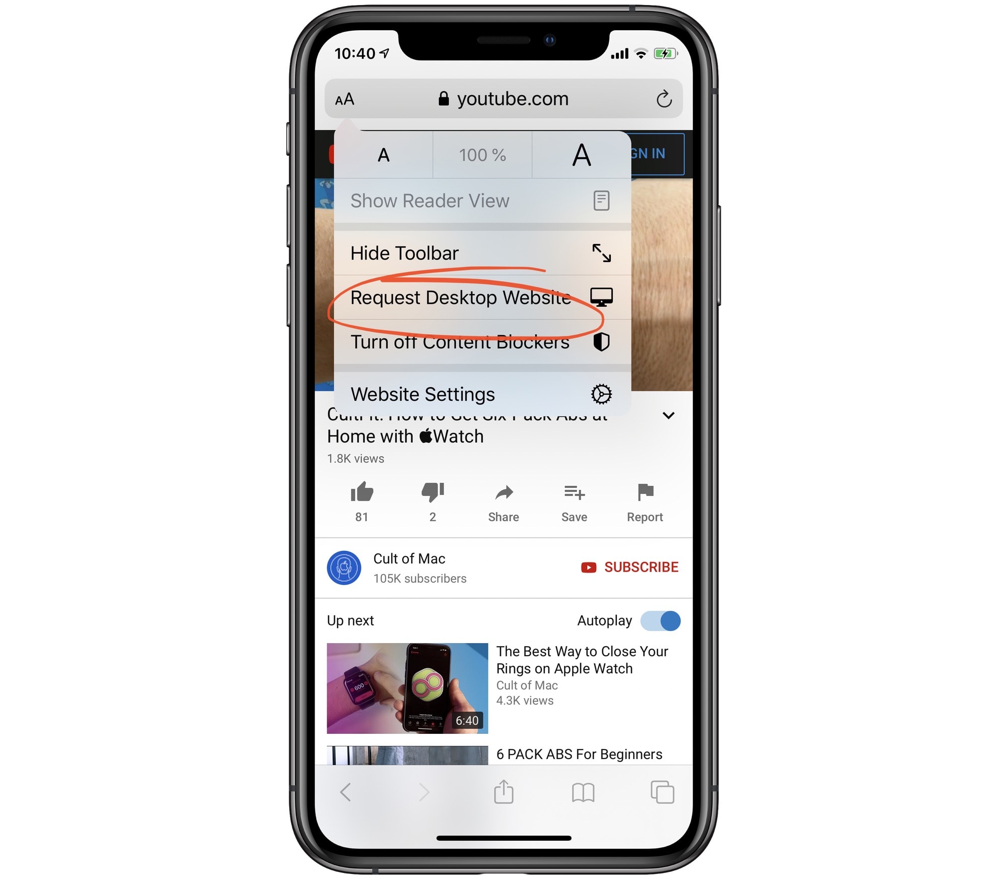 How to listen to YouTube music in the background on iPhone | Cult of Mac