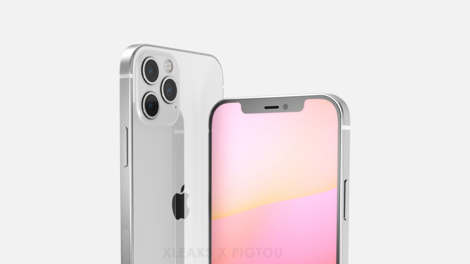 Render shows iPhone 12 camera with three lenses