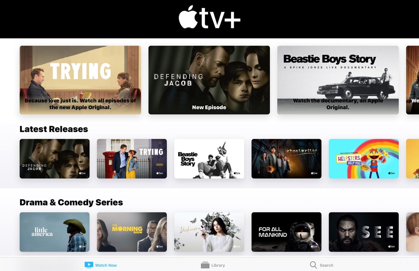 Apple TV+ is free to everyone who buys a new iPhone, Mac or iPad.