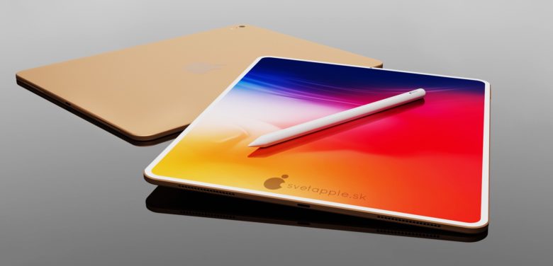 2020 iPad Air Concept with Apple Pencil 2