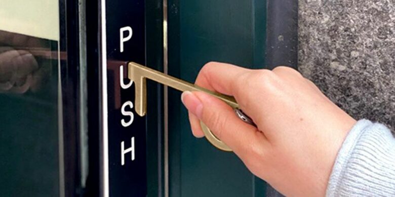 Safe Finger Hook- Press Buttons Hands-Free Safe Finger Hook- Press Buttons Hands-Free