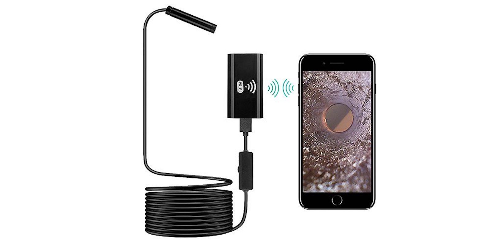 Sinji Flexible Borescope Camera for Android iOS