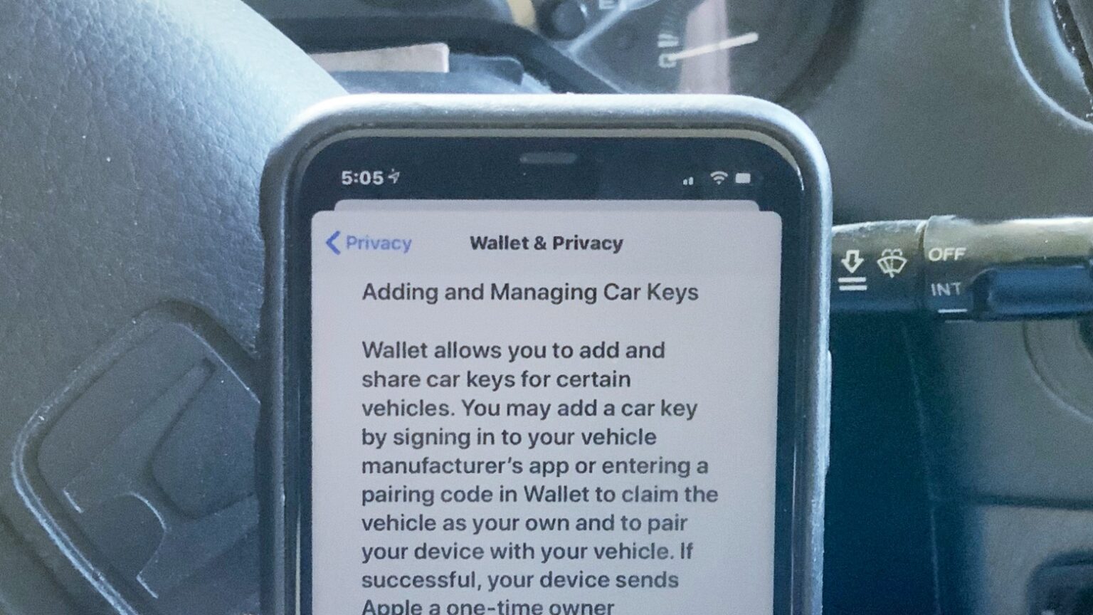 iPhone car key feature is a rumor no more.