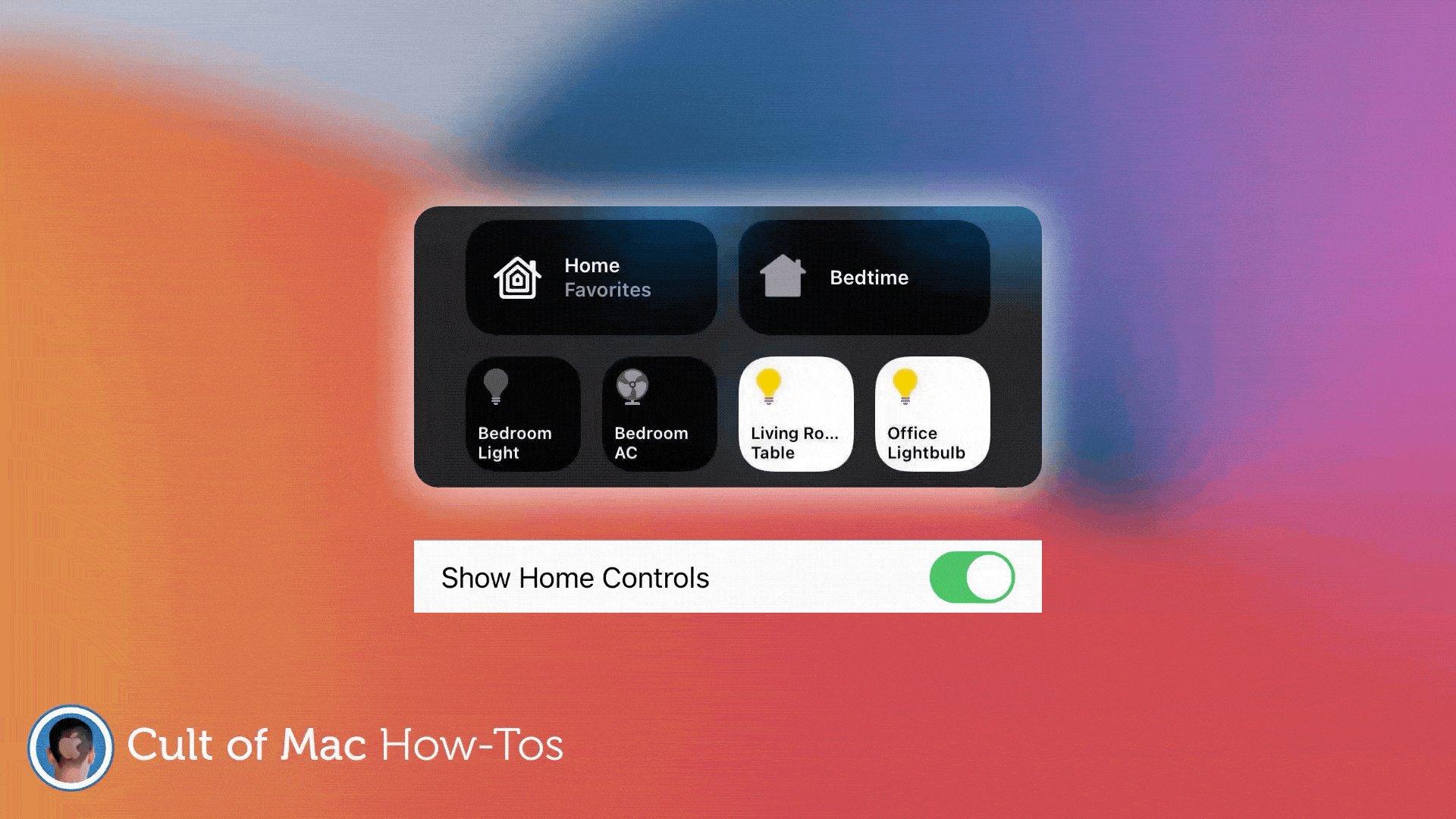 Hide Home controls for a cleaner Control Center in iOS 14 [Pro tip]