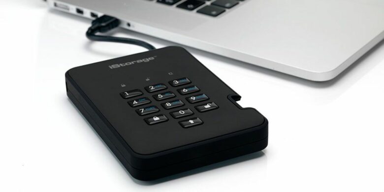 diskAshur2 SSD 256-bit Encrypted Solid-State Drive