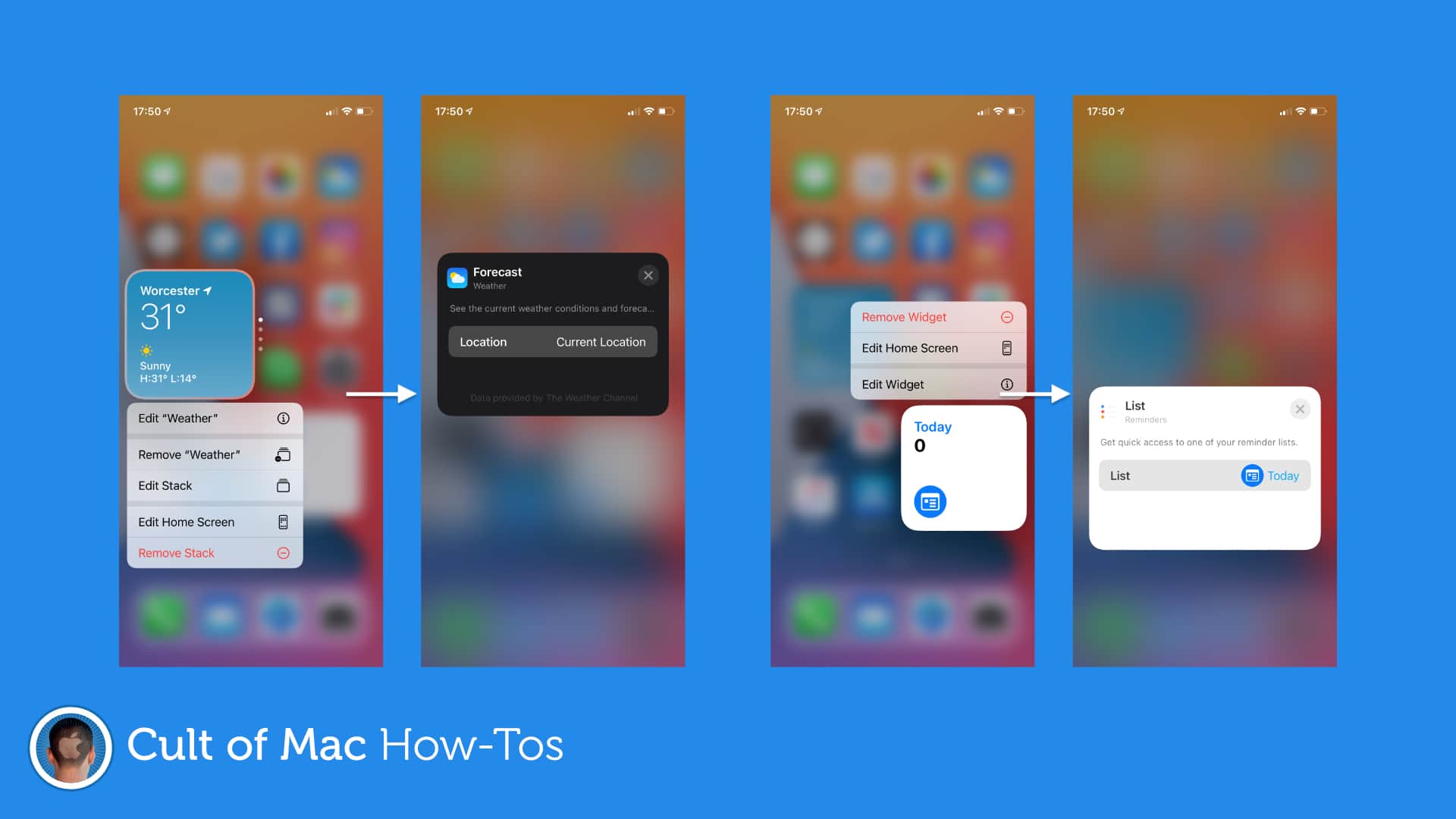 How to edit widgets in iOS 14