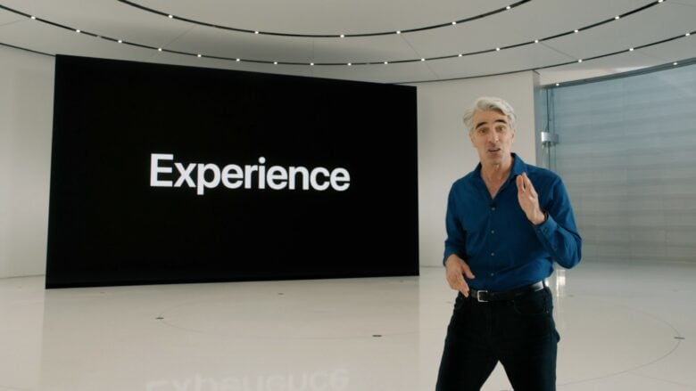 During the WWDC 2020 keynote, Apple software chief Craig Federighi reveals big changes coming in iOS 14.