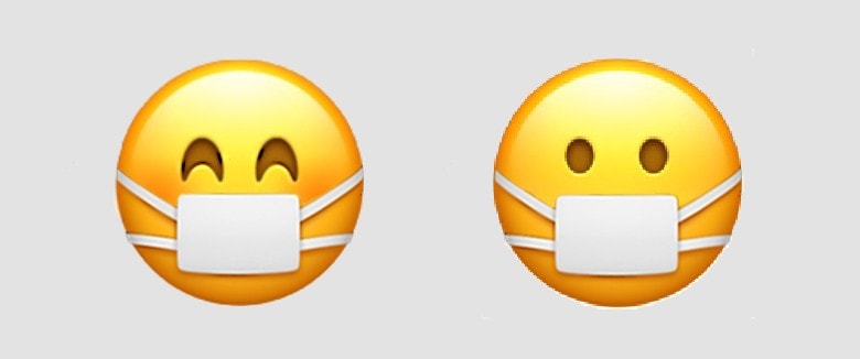 Just a couple of suggestions for an updated mask emoji.