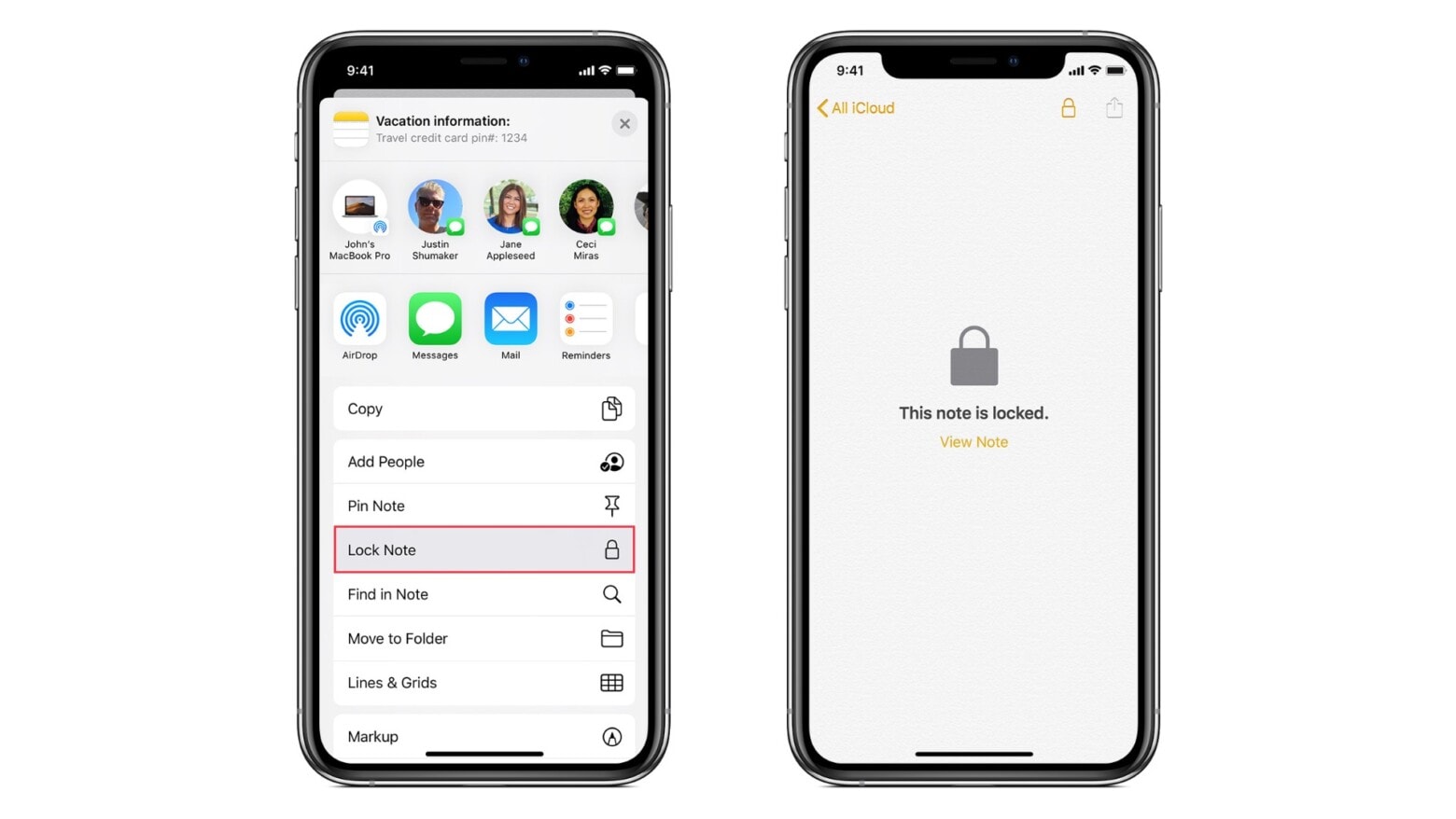 How to secure sensitive Notes with a password on iPhone and iPad