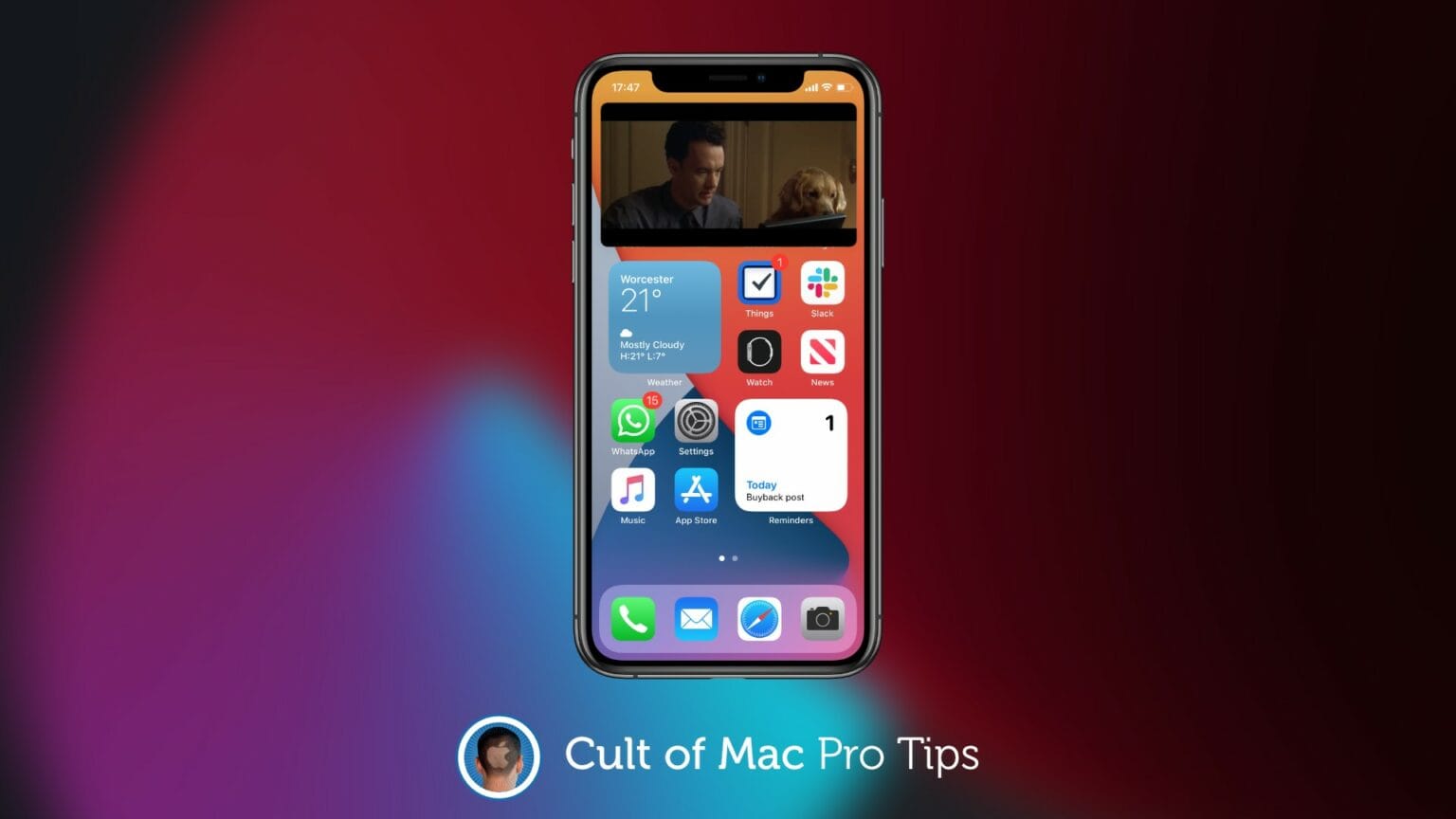 iOS 14 picture-in-picture pro tip