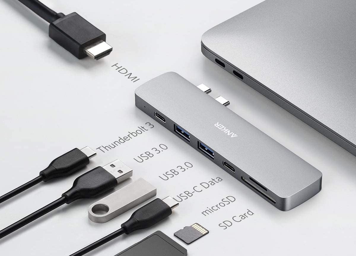 Anker 7-in-1 USB-C hub for MacBook