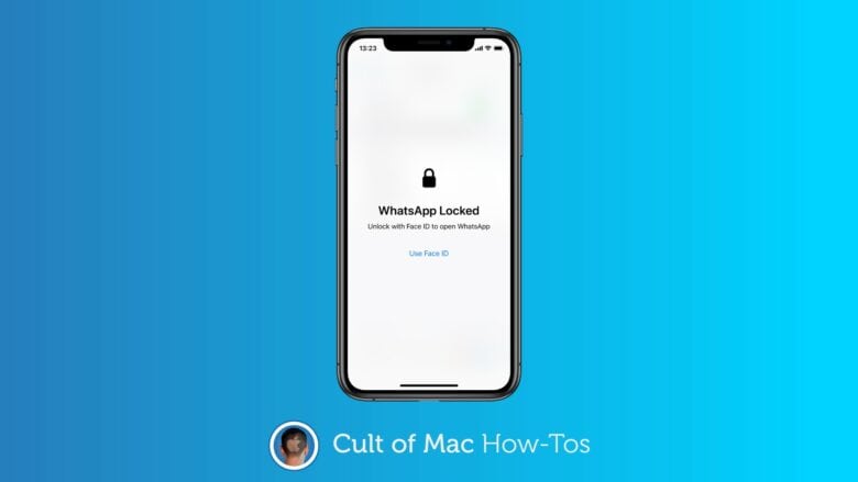 Secure WhatsApp with Face ID or Touch ID