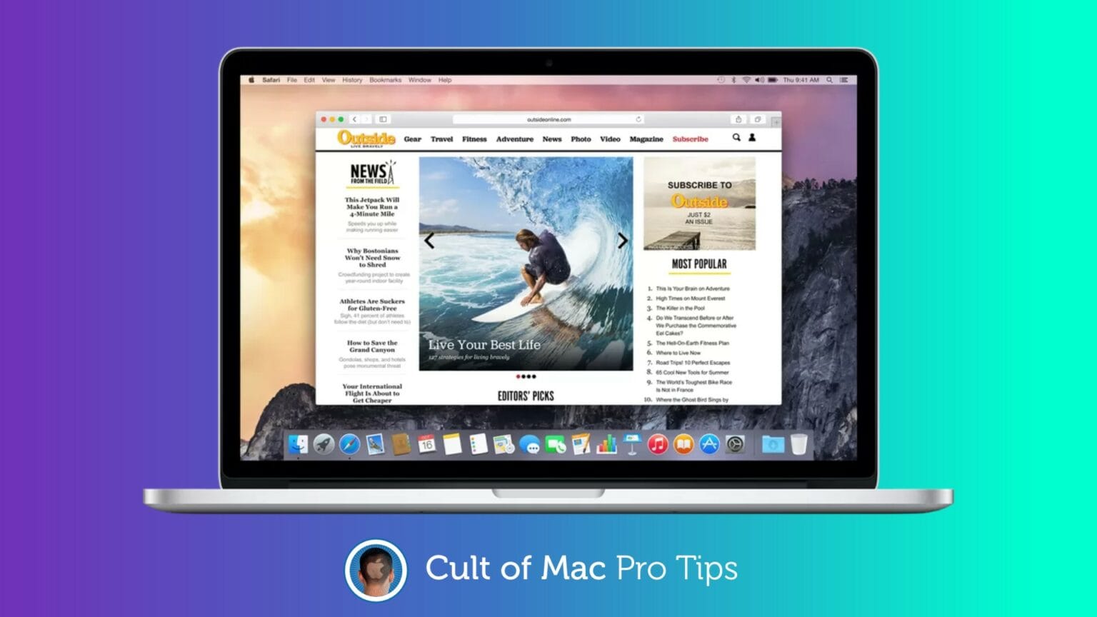 Switch browsers to speed up an old Mac