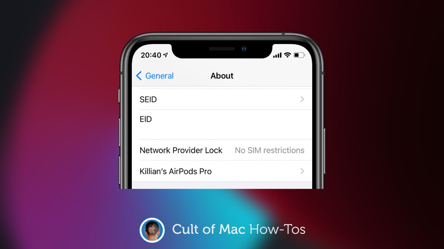 How to quickly find out if an iPhone is unlocked in iOS 14
