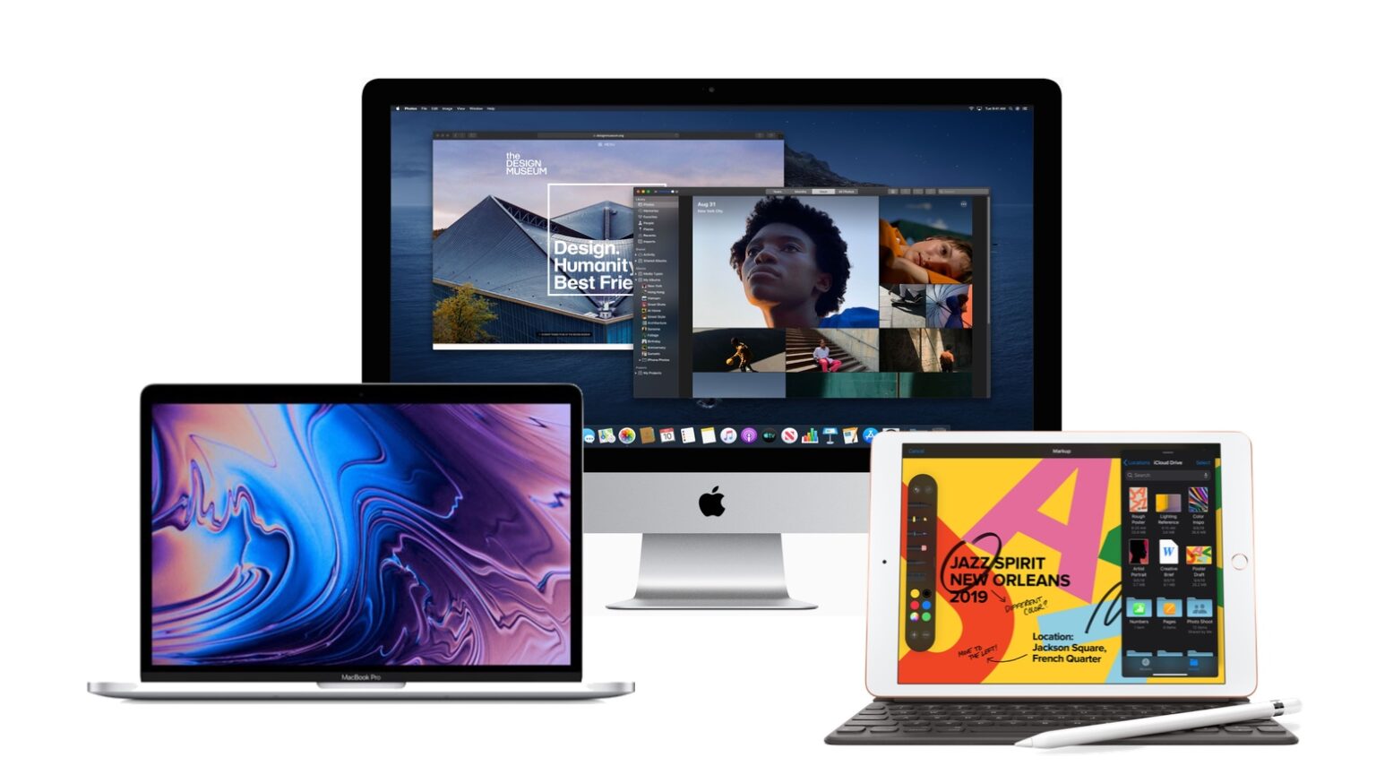 MacBook, iMac and iPad are all computers