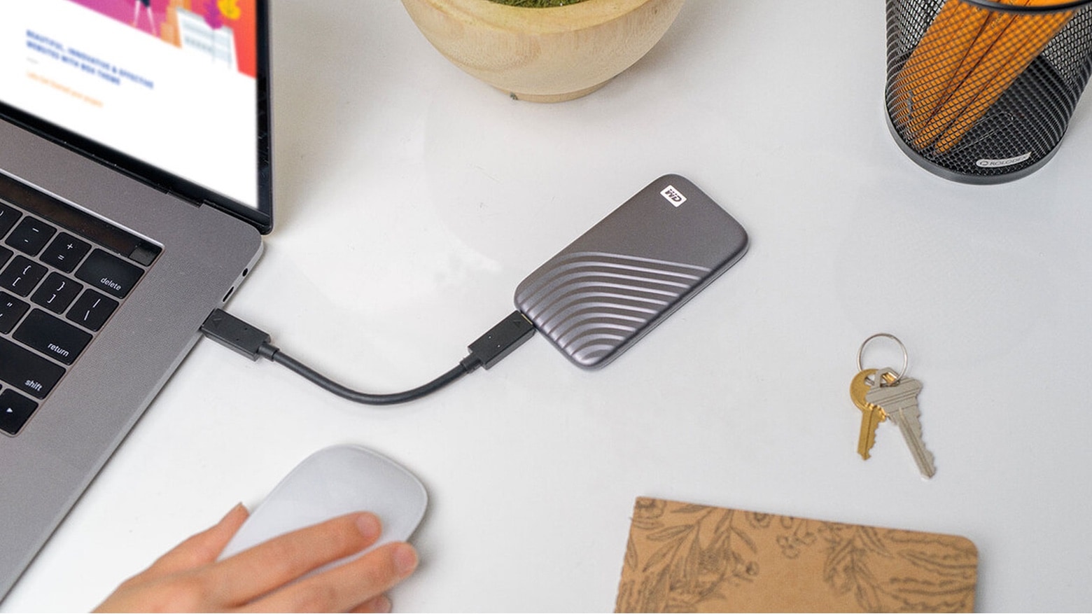 WD My Passport SSD is compatible with a range of Apple computers.