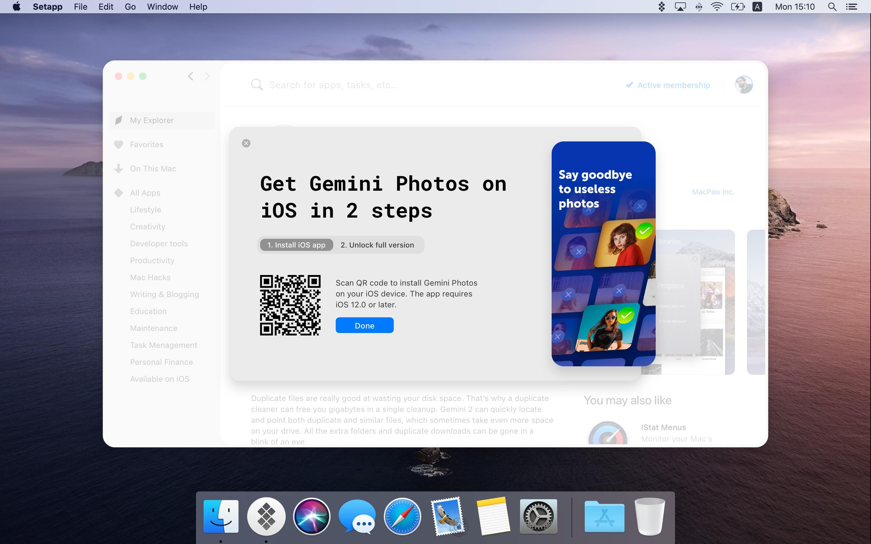 Setapp comes to iOS