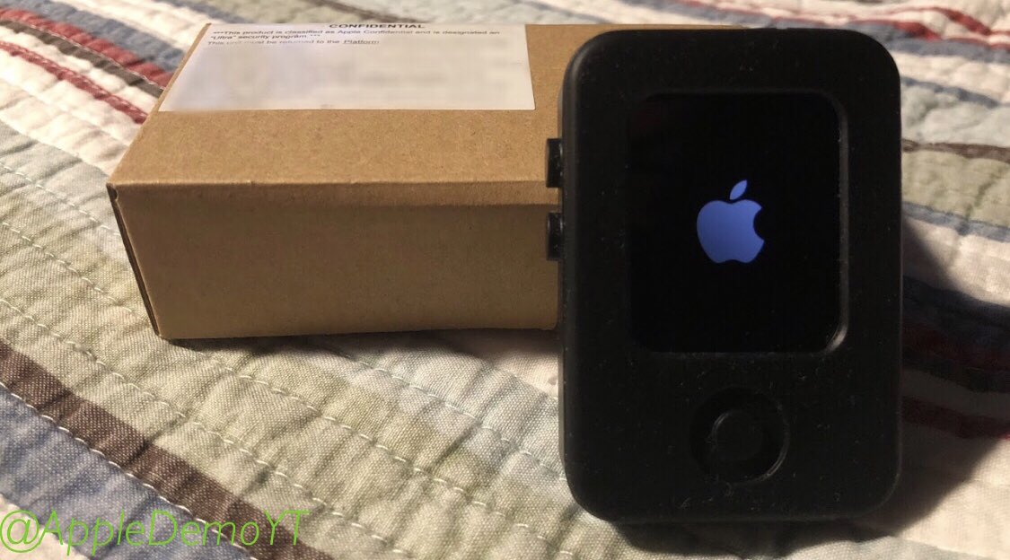 Apple Watch prototype disguised as iPod nano