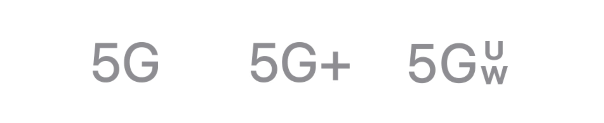 Understand 5G icons on iPhone 12