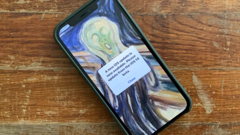 The iOS 14 beta is driving users carazy.