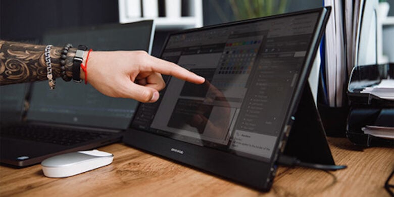 Desklab Portable Touchscreen monitor