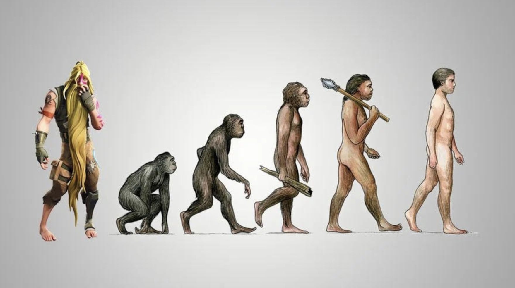 The evolution of Fornite