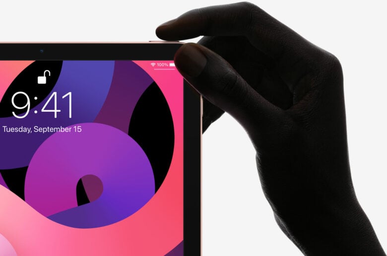 The latest iPad Air saw Touch ID moved to the side button