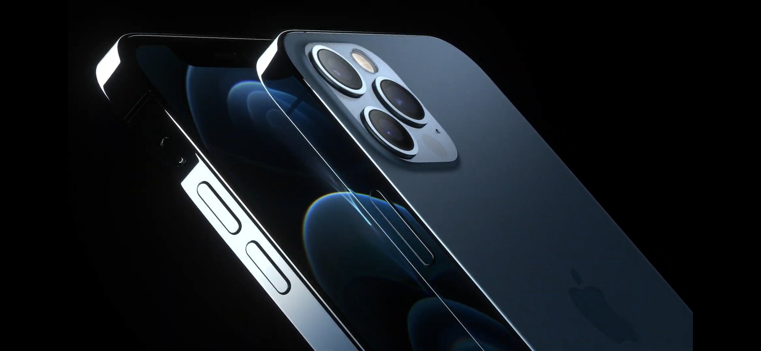 iPhone 12 Pro in Pacific blue