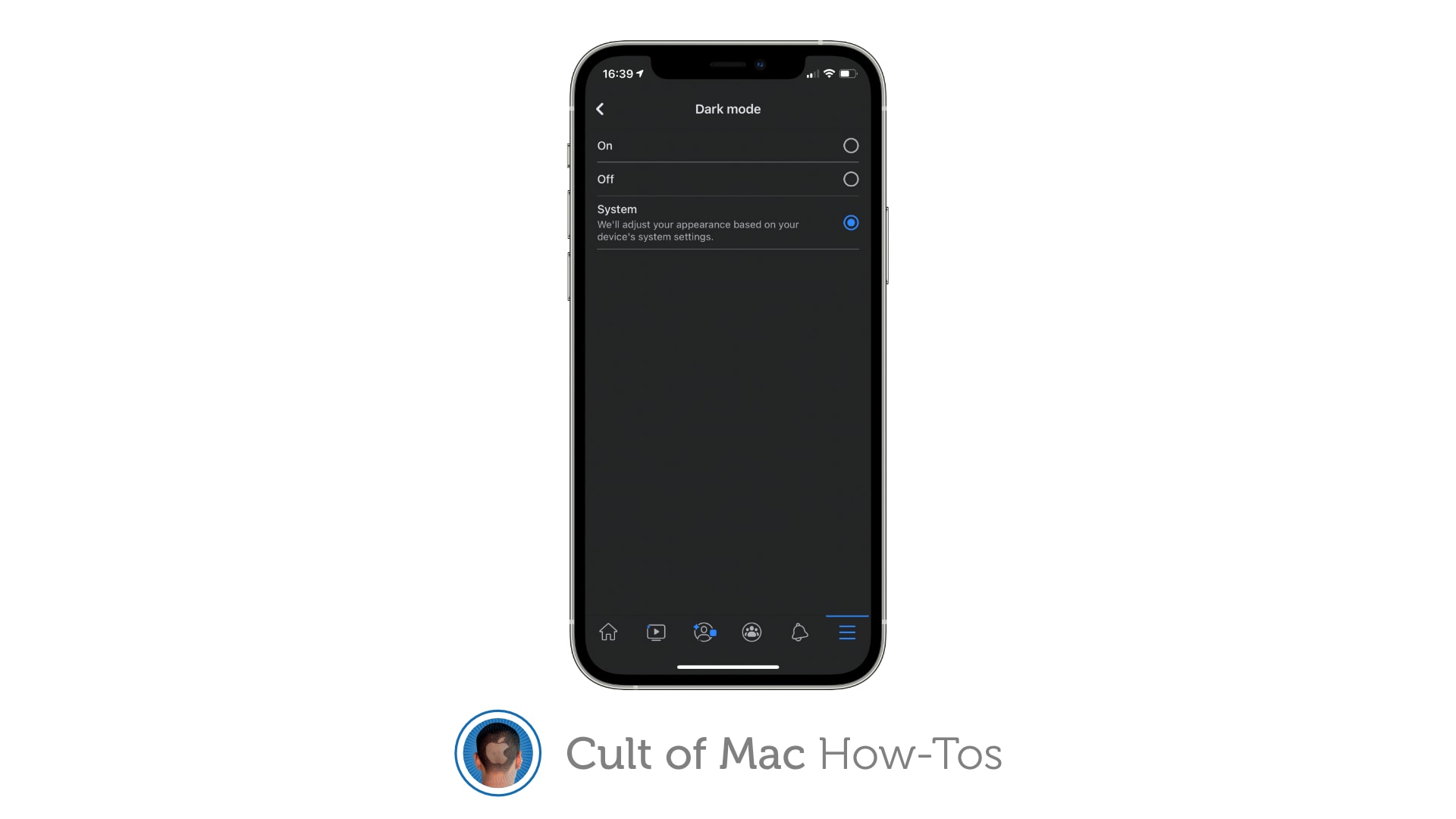 How to enable Facebook app's new dark mode on iPhone