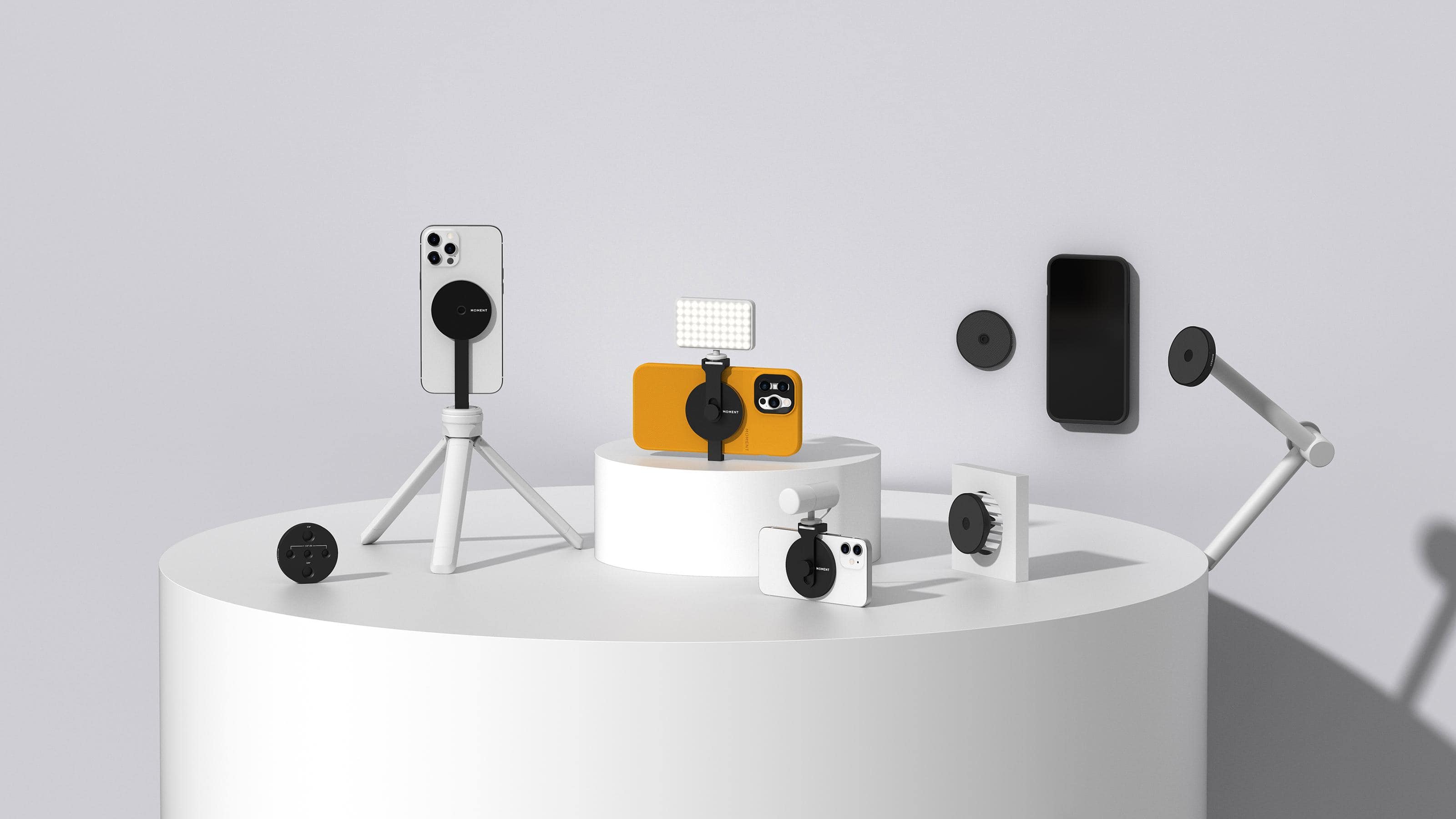 Check out the lineup of Moment MagSafe mounts.