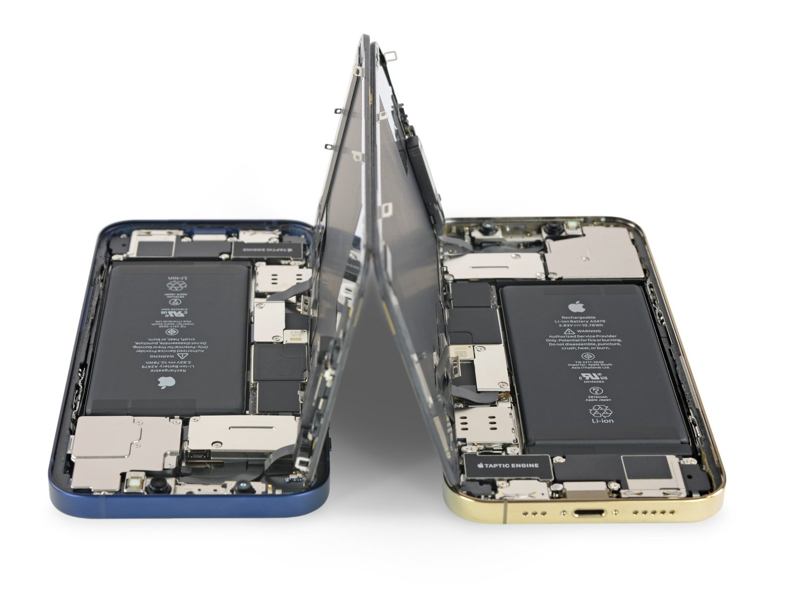 iPhone 12 battery teardown