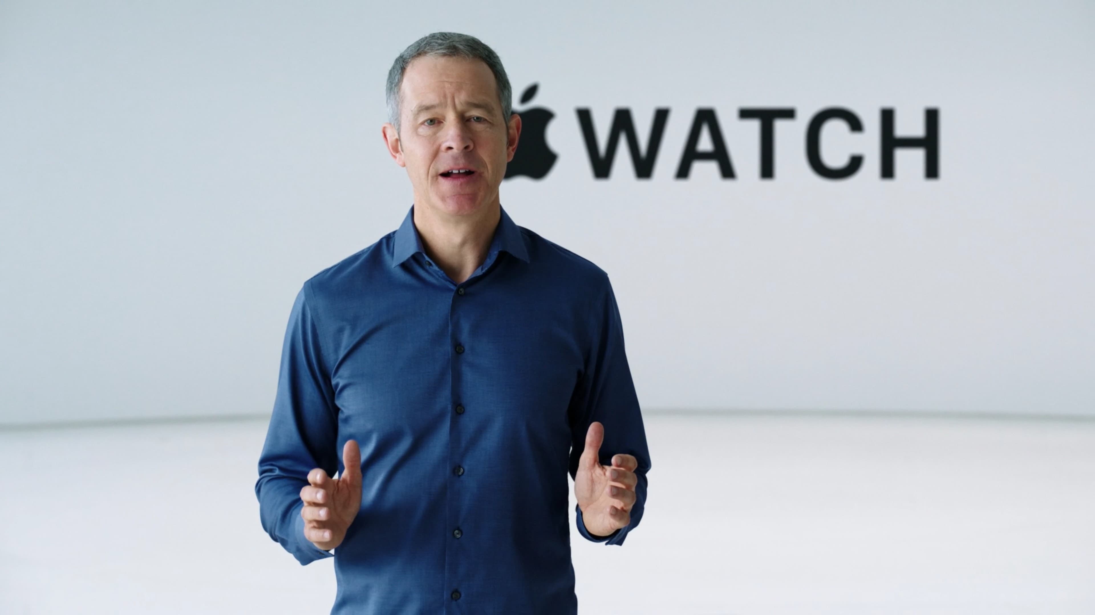 Jeff Williams at Apple Watch launch 2020