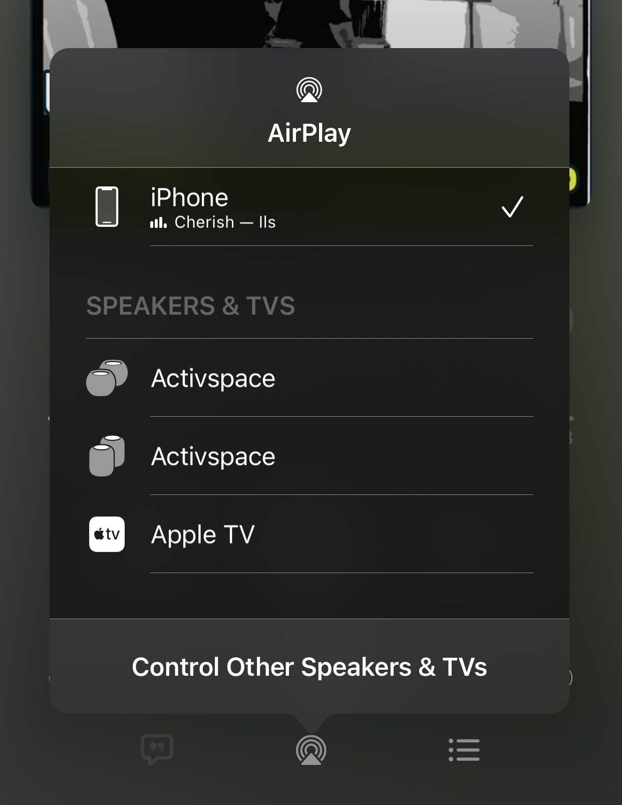 Music App share sheet: It's the details that count: HomePod minis are easily found in the Music app