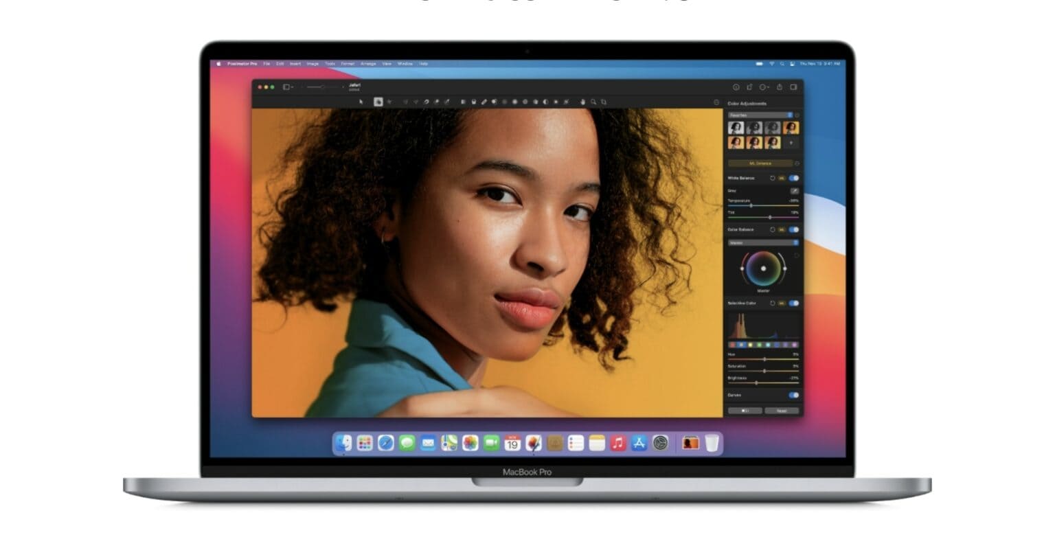 Pixelmator Pro now supports Apple Silicon