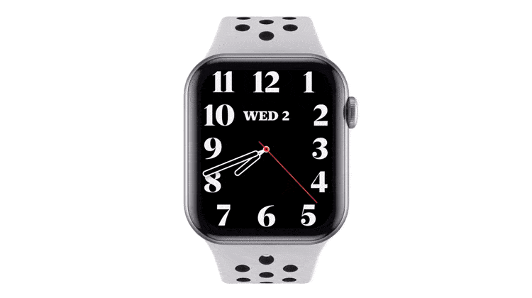 An Apple Watch concept gets complications out of the way