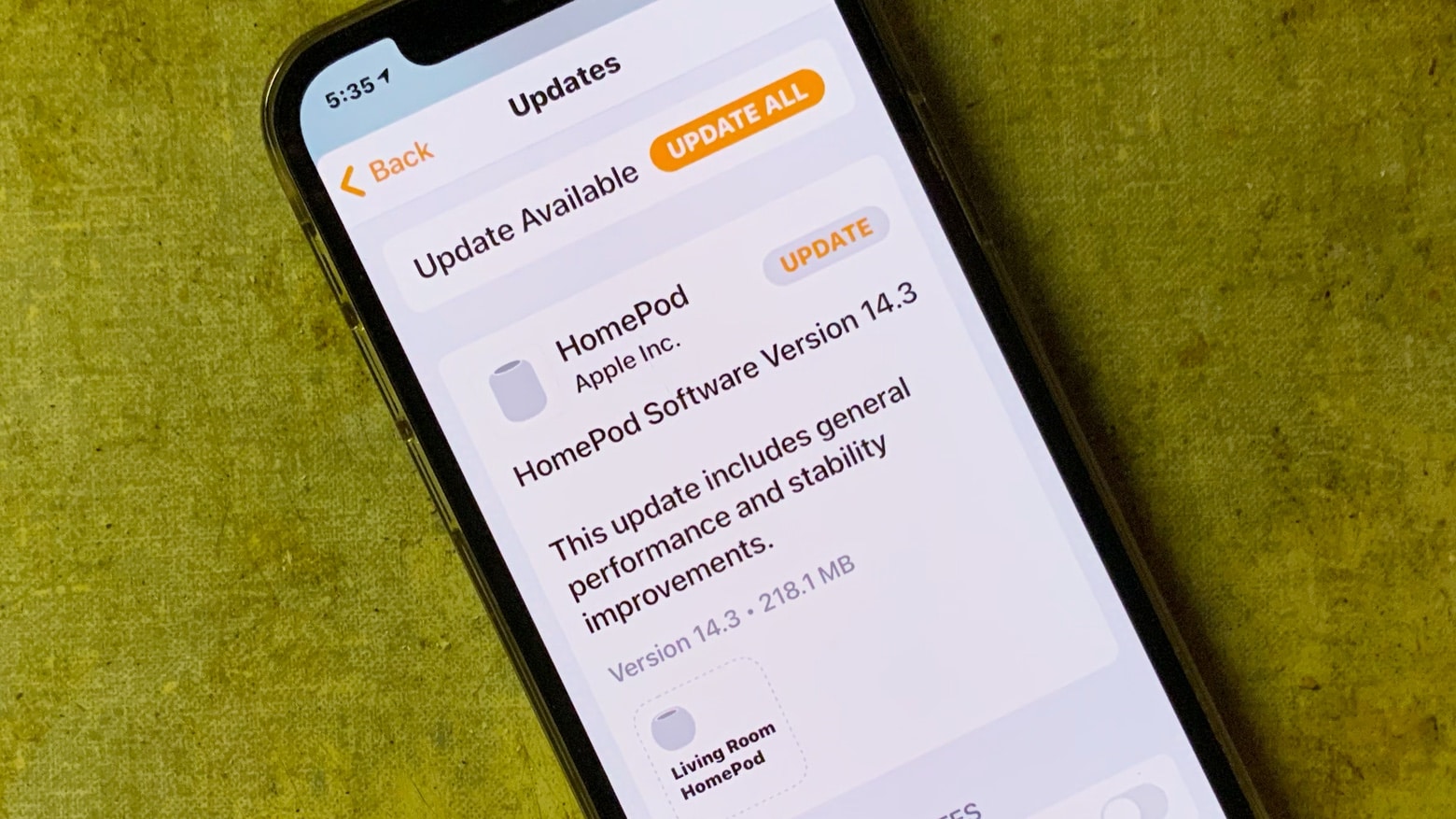 Apple released HomePod Software Version 14.3 on Tuesday.
