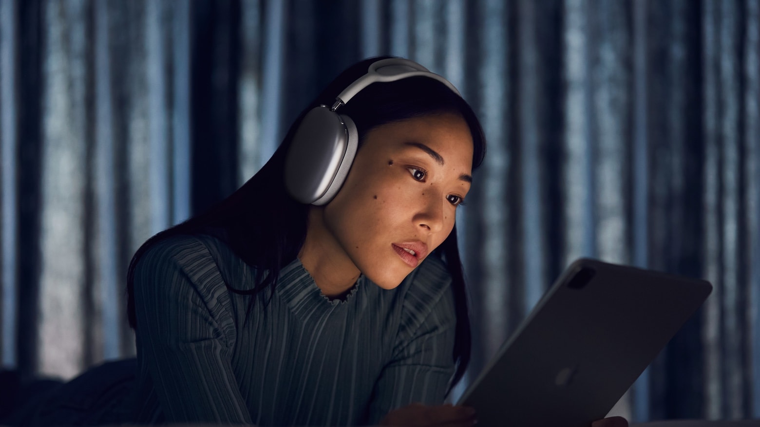 AirPods Max are the first over-the-ear headphones sold under the Apple brand.