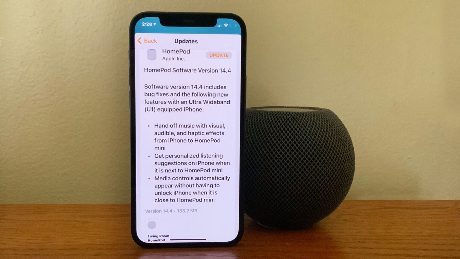 HomePod Software Version 14.4 debuted January 26.