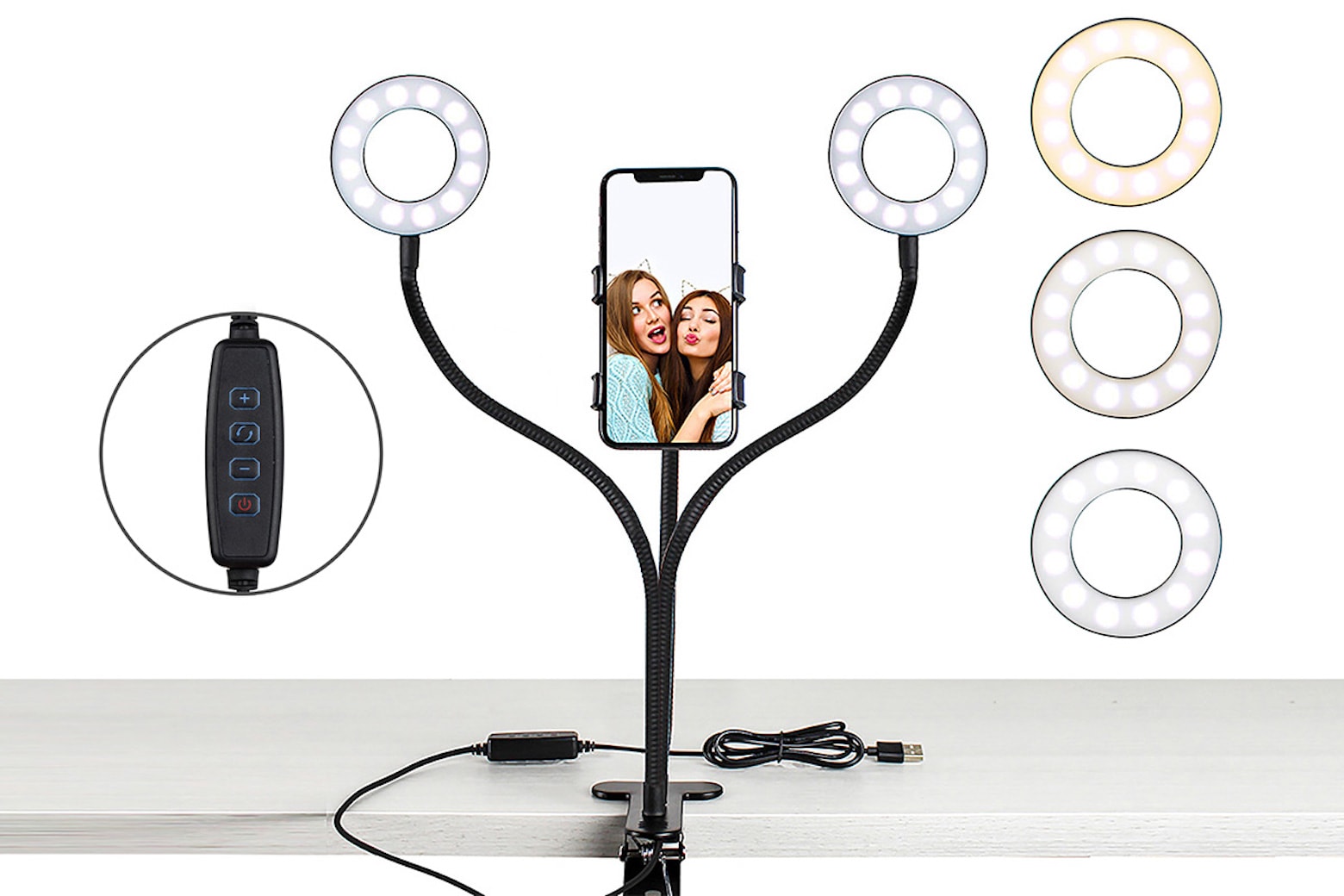 Brighten your face during video calls with U-Stream